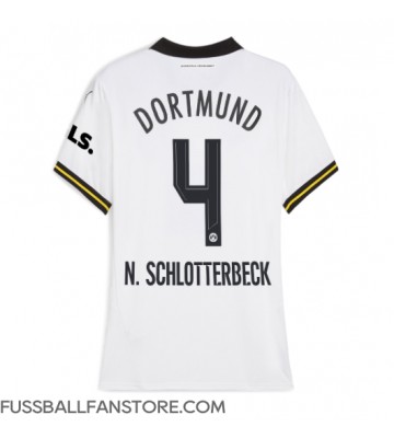 Borussia Dortmund Nico Schlotterbeck #4 Replik 3rd trikot Damen 2024-25 Kurzarm